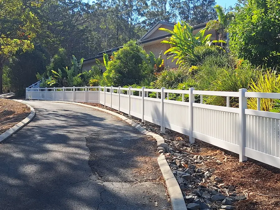 pvc fence installation and customisation